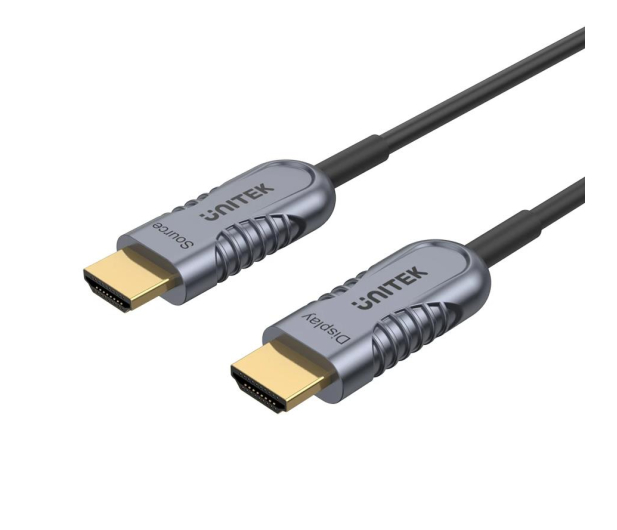 Unitek HDMI 2.1 - HDMI 10m - optyczny 8K@60Hz, 4K@120Hz - 639062 - zdjęcie 2